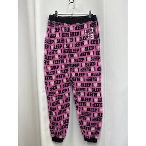 I love to sleep pajama pants with sequins size L
Rise-12
Waist-13
Inseam-27